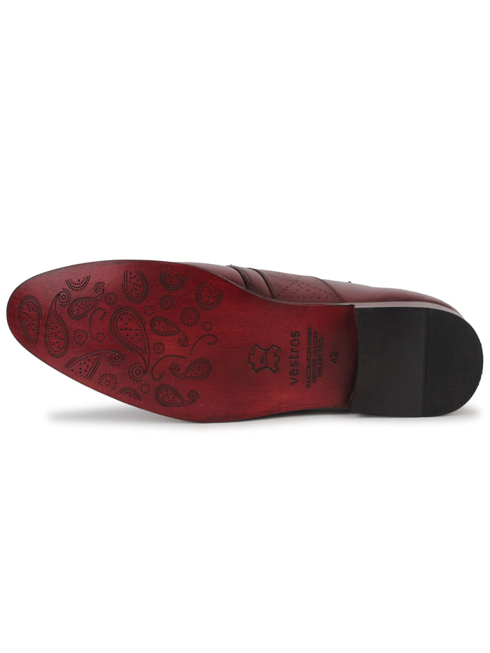 Derby Laced Shoes - Oxblood