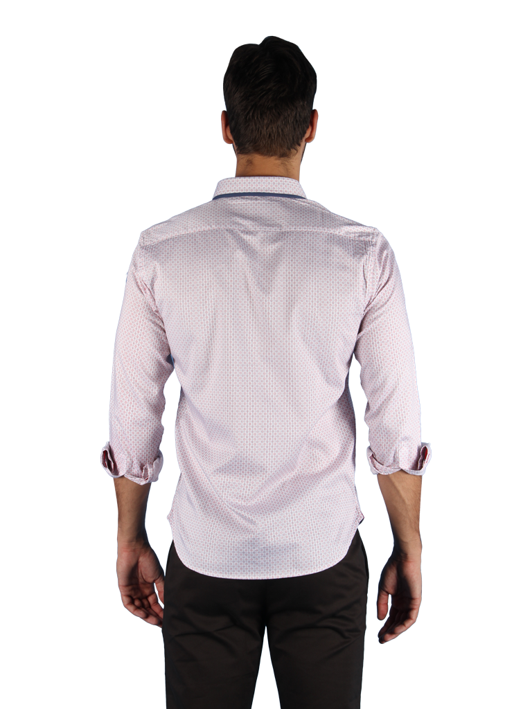 infinite spiral shirt fit back image