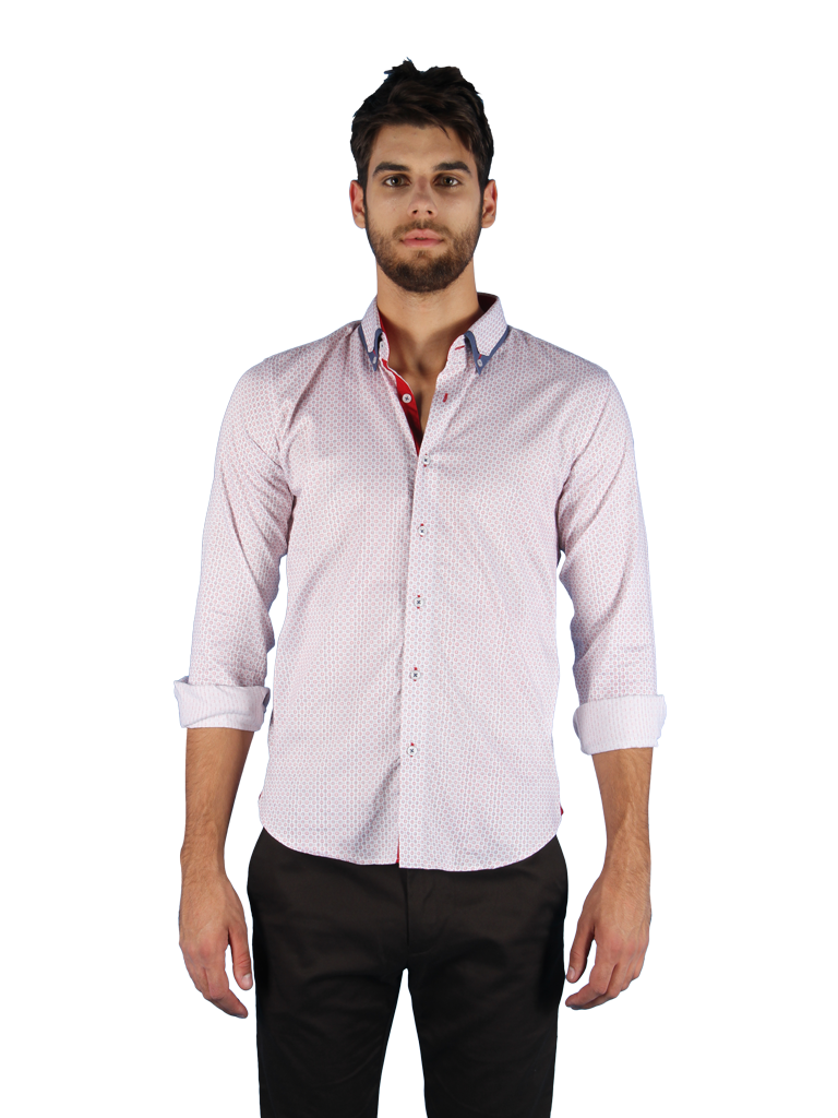 infinite spiral shirt fit front image