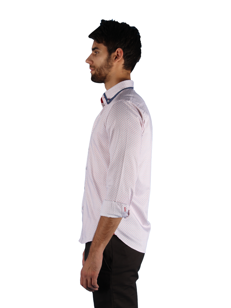 infinite spiral shirt fit left side image