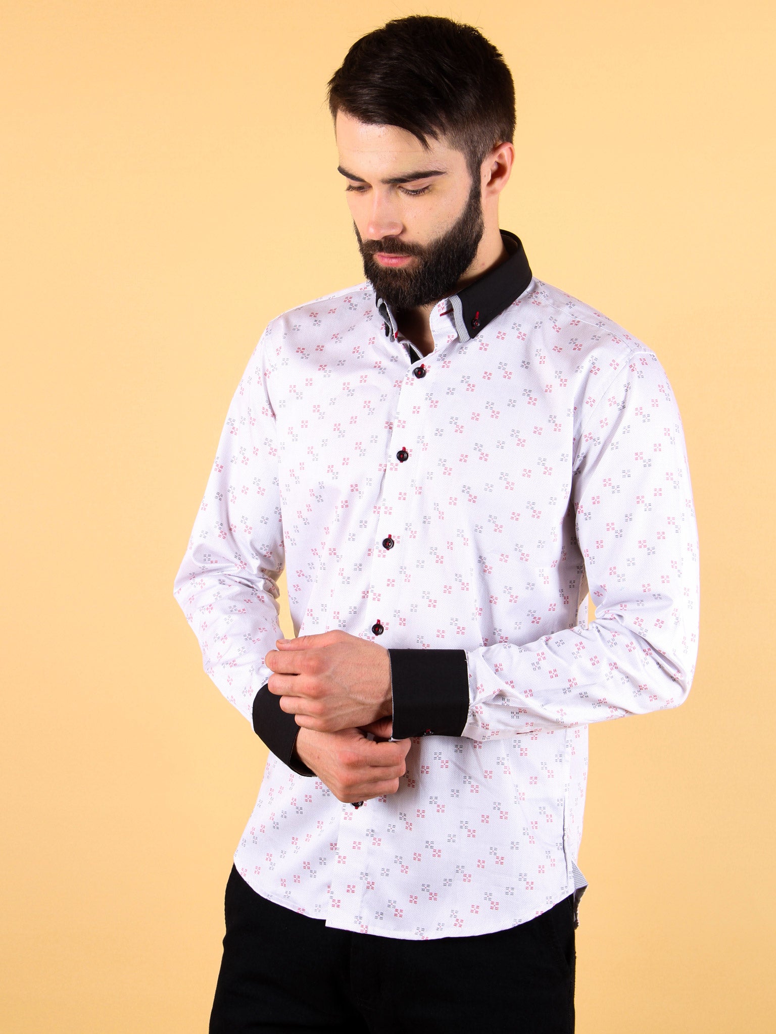 art deco shirt model image