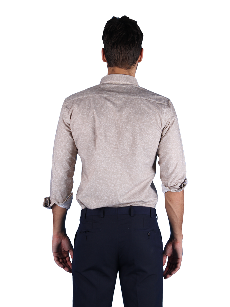 country club shirt fit back image