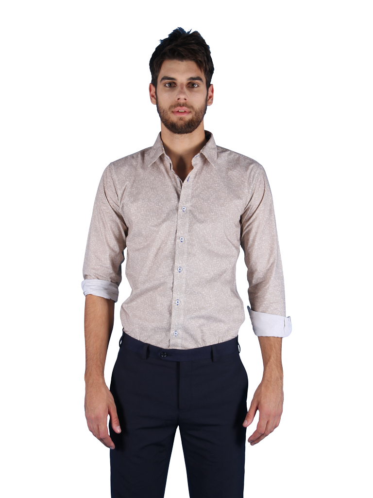 country club shirt fit front image