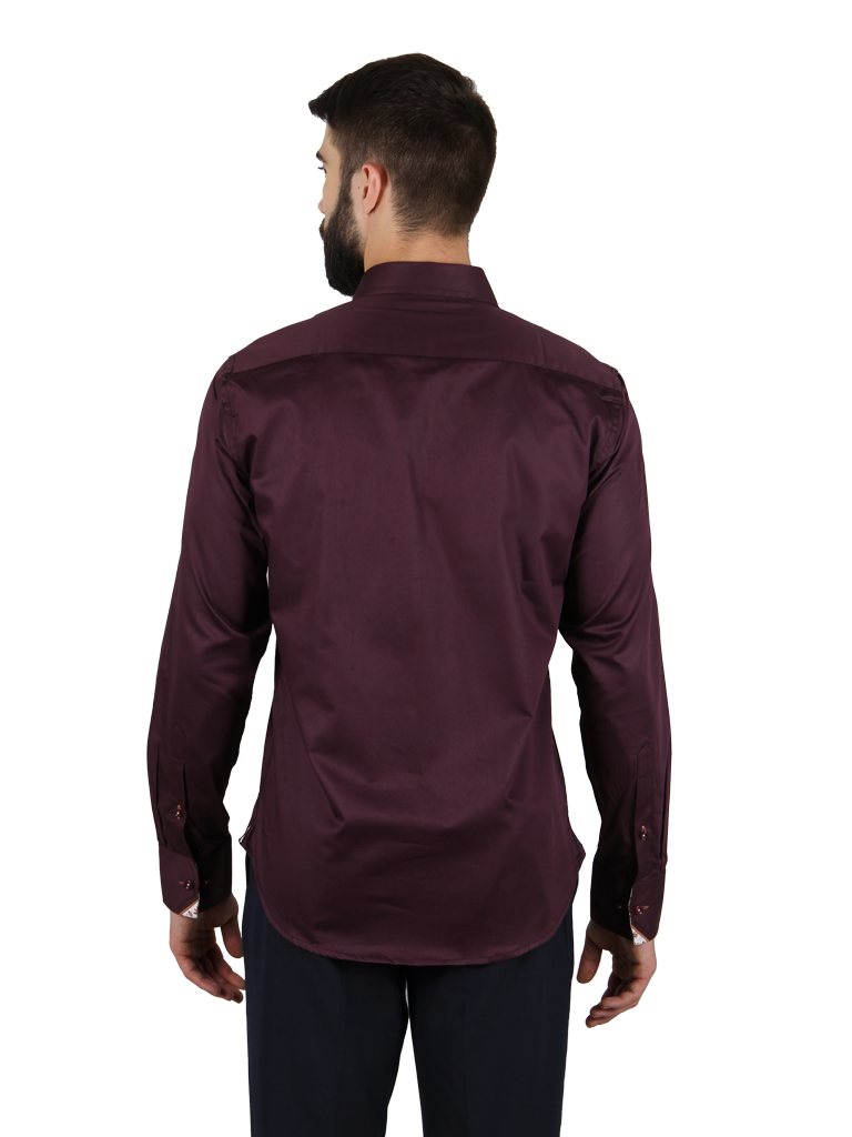 grape vine shirt fit back image