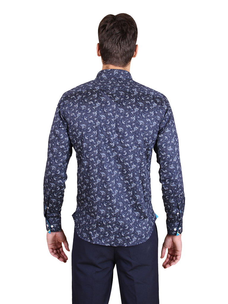 silver lining shirt fit back image