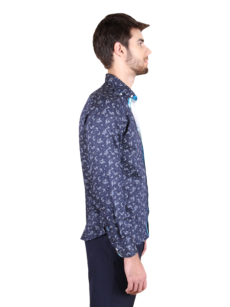 silver lining shirt fit right side image