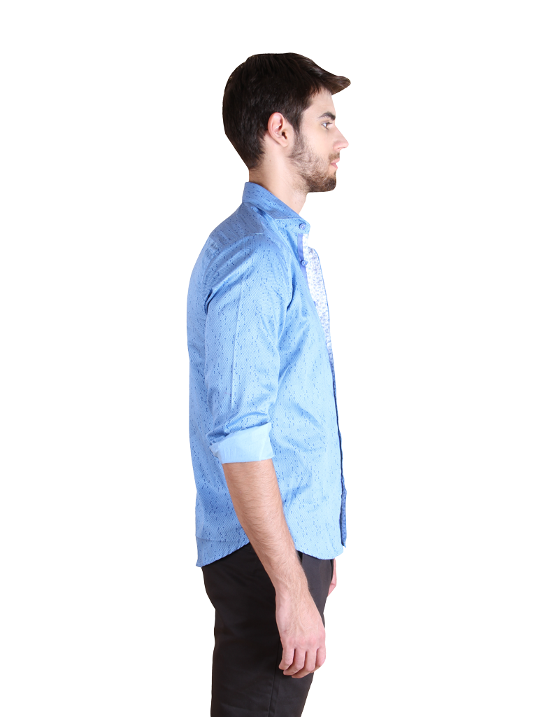 calm sky shirt fit right side image