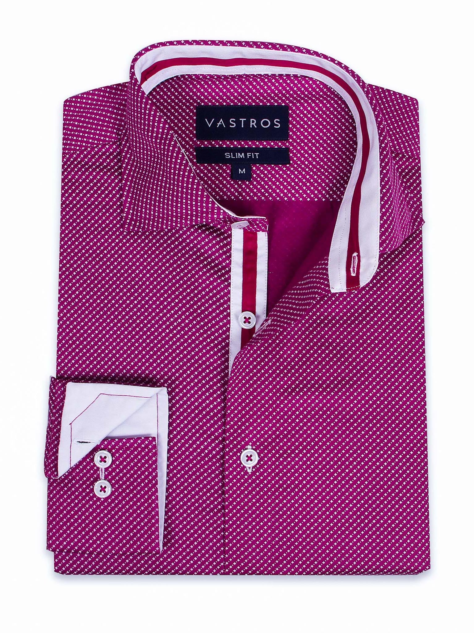 plum wine shirt folded image