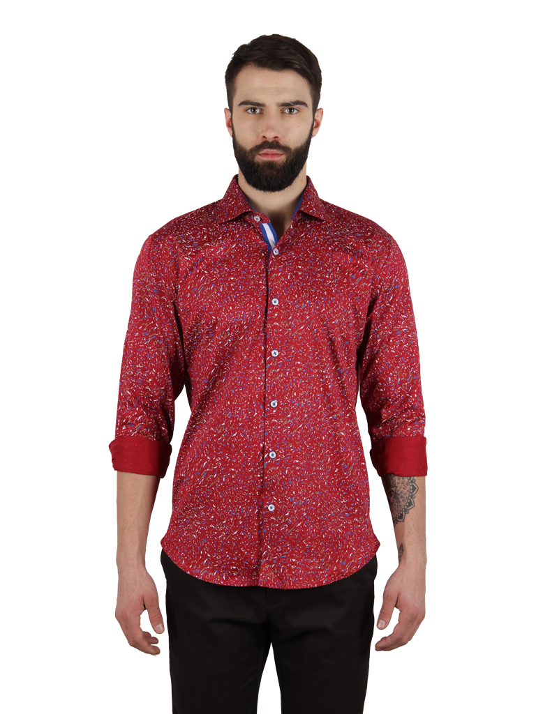 fit-mixed salsa shirt fit front image