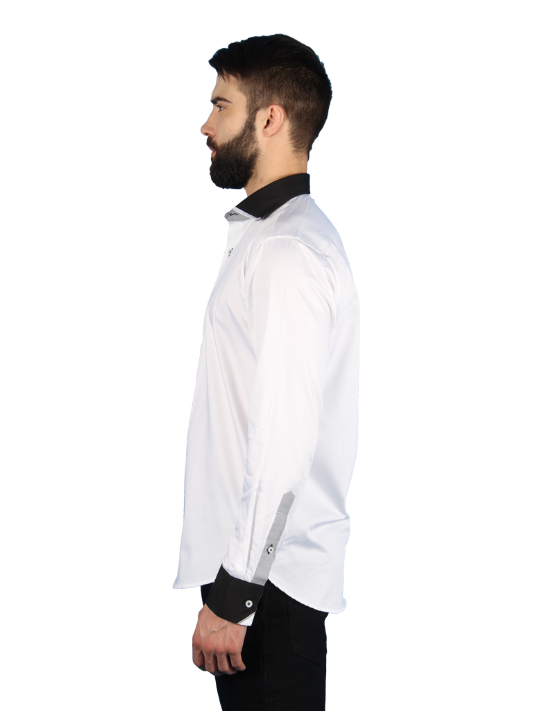 nouveau tux shirt fit left side image