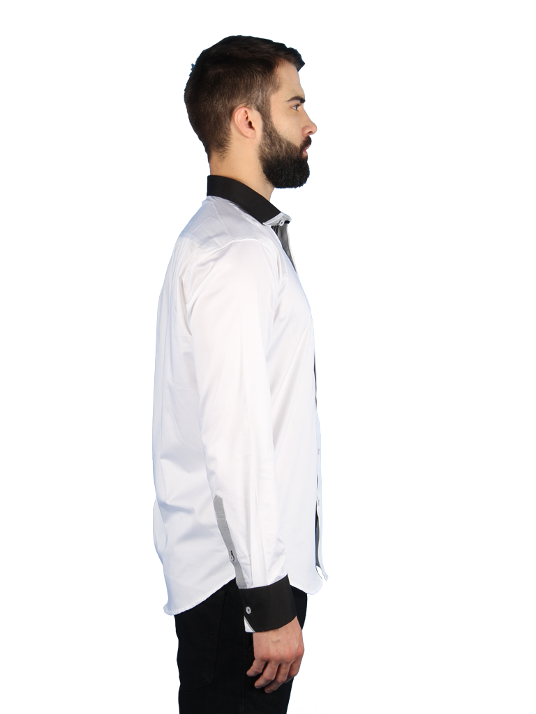 nouveau tux shirt fit right side image