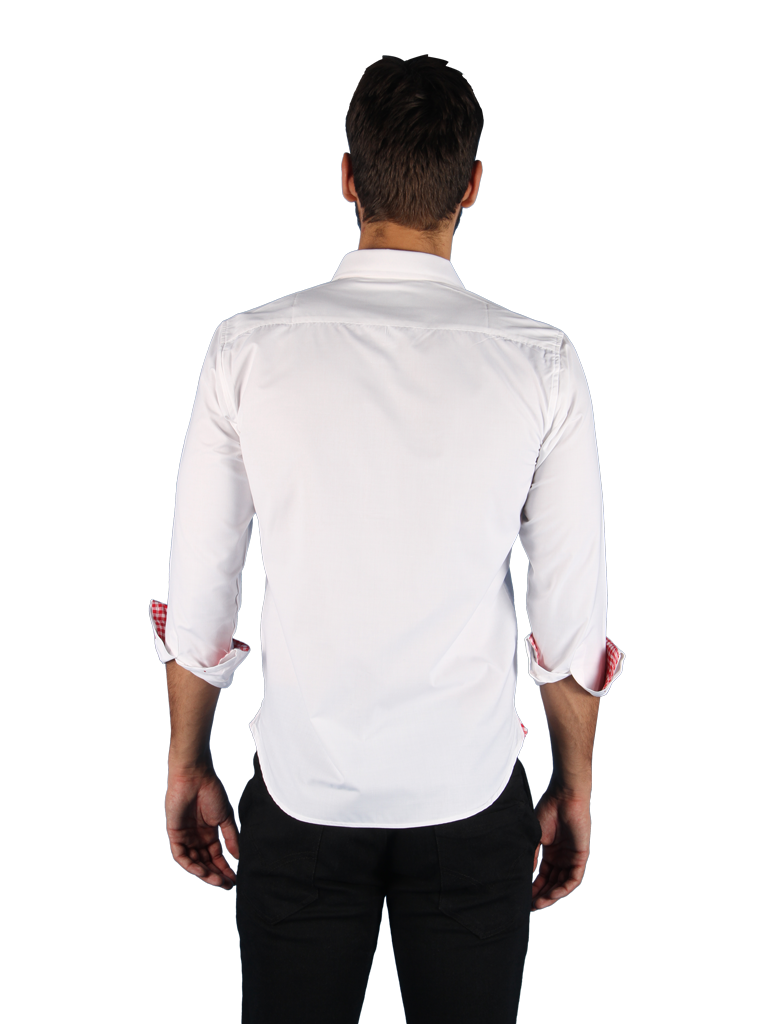 rising sun shirt fit back image