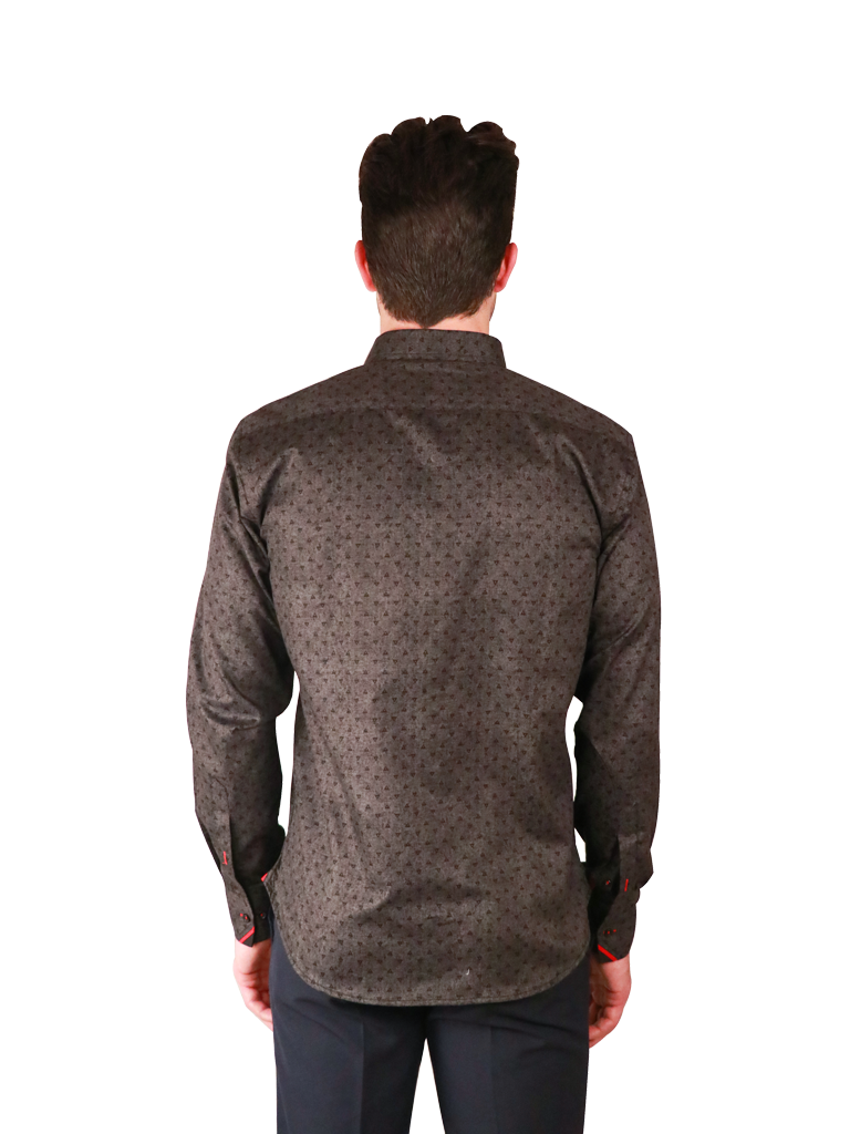 aztec stone shirt fit back image