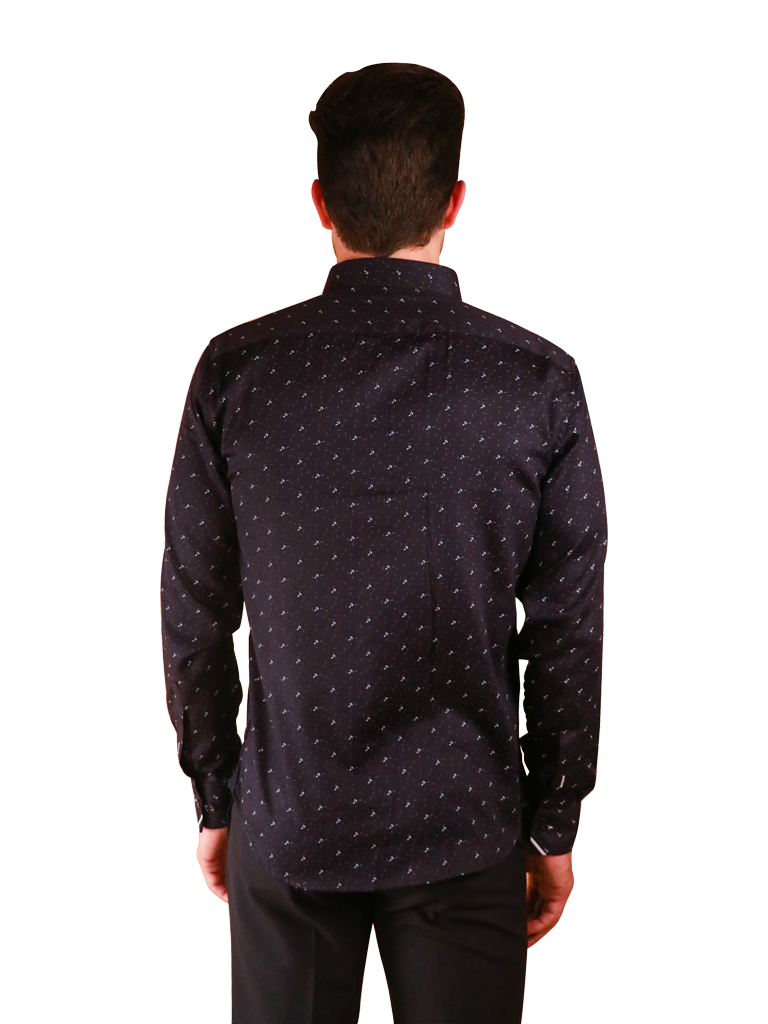 dark crossway shirt fit back image