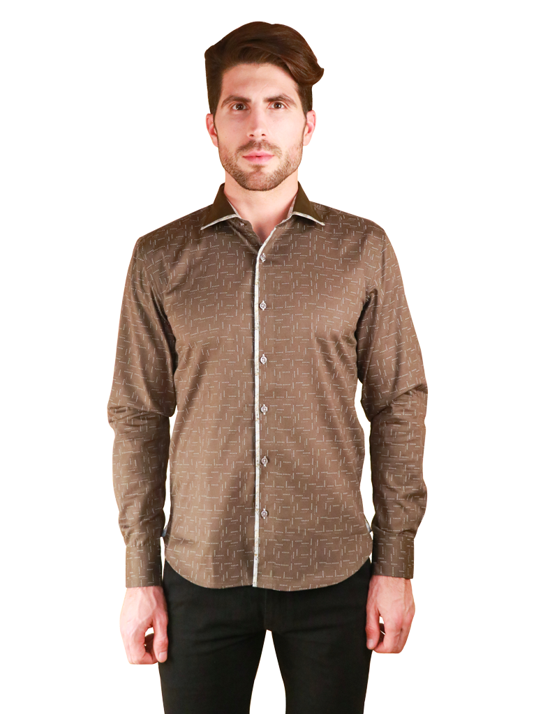 weave loom shirt fit front image