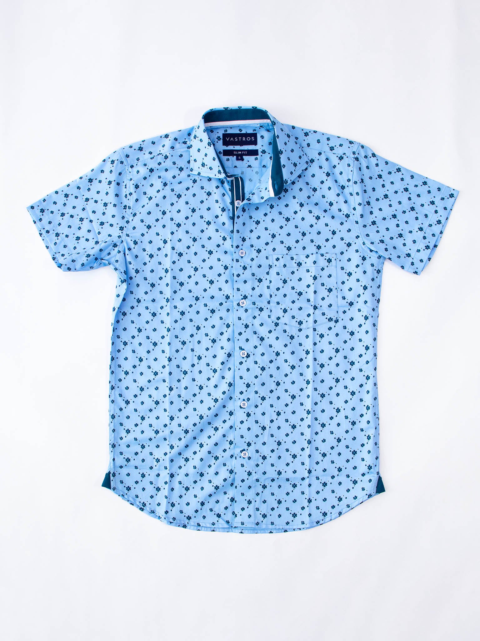 Powder Blue Floral