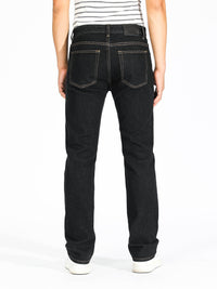 Slim Straight Jeans - Black