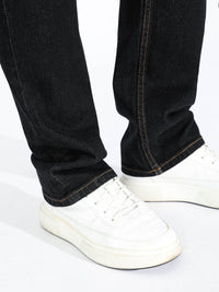 Slim Straight Jeans - Black