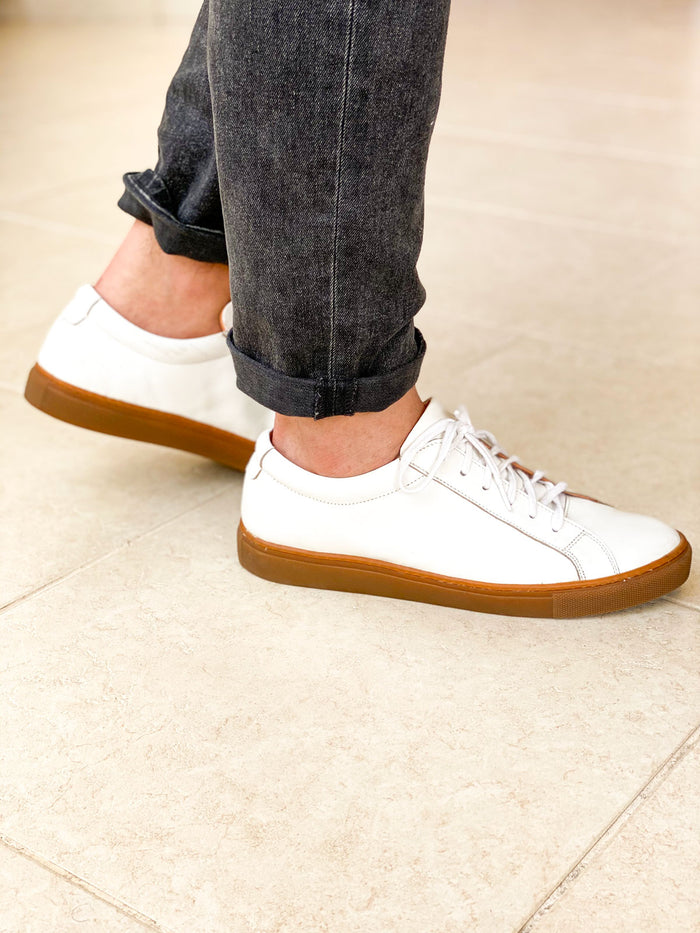 White On Gum Sneaker