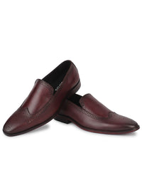 Wingtip Loafers - Oxblood