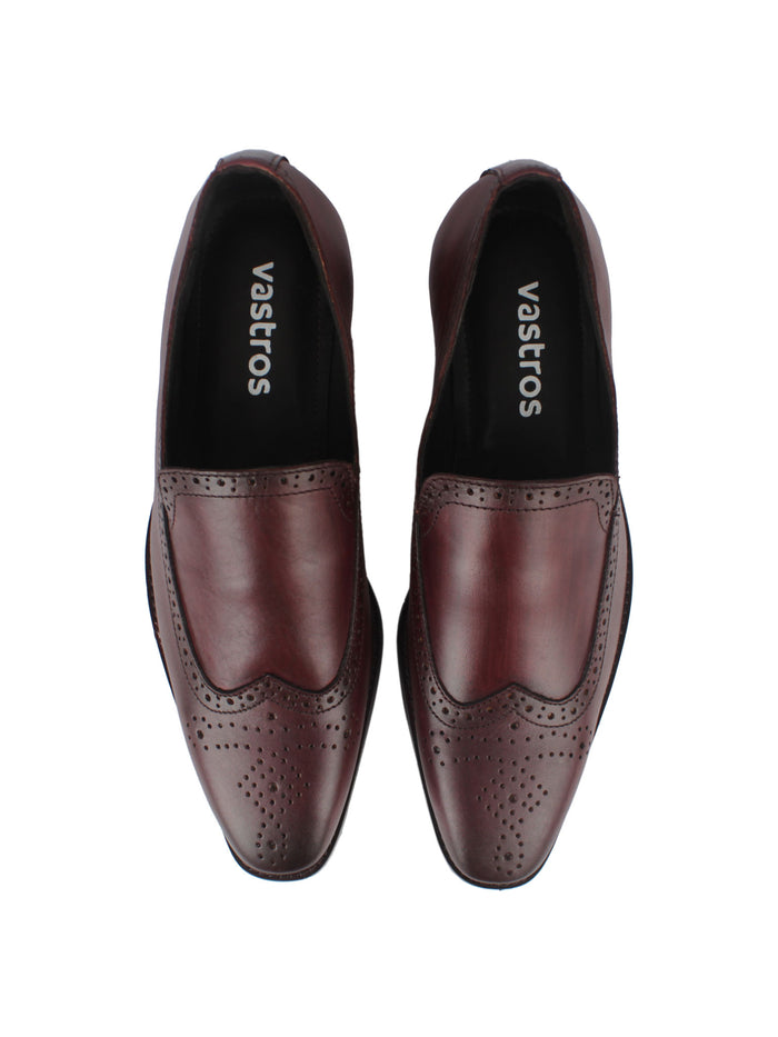 Wingtip Loafers - Oxblood