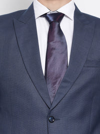Slim Fit Space Blue Suit Jacket
