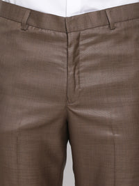Slim Fit Brown Suit Pant