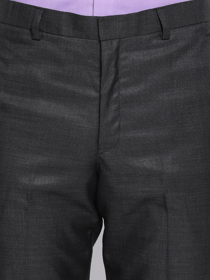 Slim Fit Charcoal Suit Pant