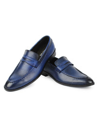 Penny Loafers - Blue
