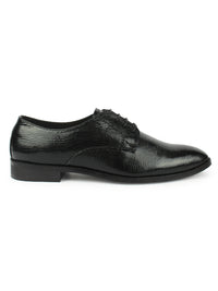 Men's Textured Derby - Black