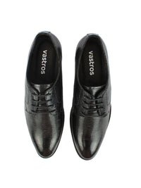 Men's Textured Derby - Black