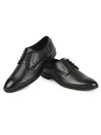 Men's Textured Derby - Black