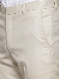Slim Fit Khaki Suit Pant