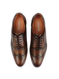 Wingtip Oxford in Brown