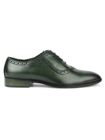 Men's Brogues - Green