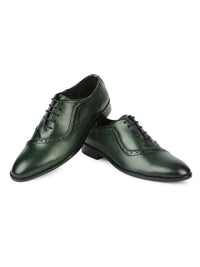 Men's Brogues - Green