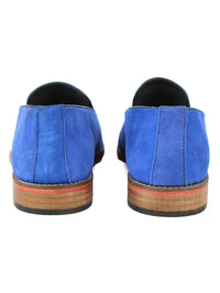 Suede Loafer - Blue
