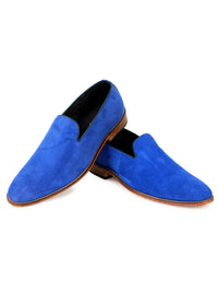 Suede Loafer - Blue