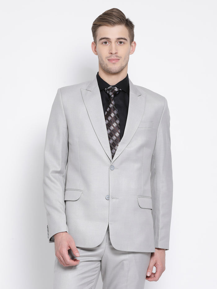 Slim Fit Grey Suit Jacket