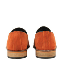 Suede Loafer - Orange