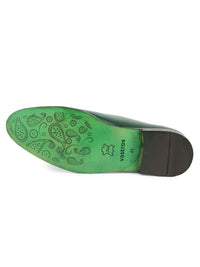 Brogue Loafers - Green