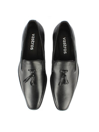 Loafer with Tassel - Black