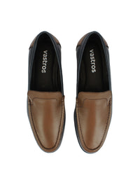 Casual Loafer- Brown and Blue