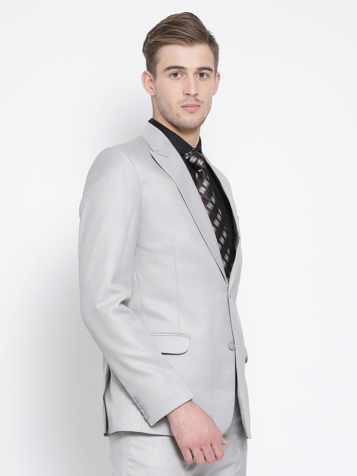 Slim Fit Grey Suit Jacket
