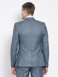 Slim Fit Stone Blue Suit Jacket
