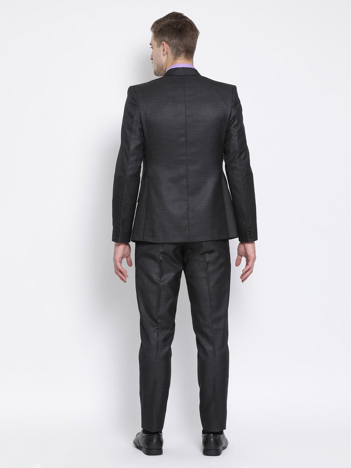 Slim Fit Charcoal Suit