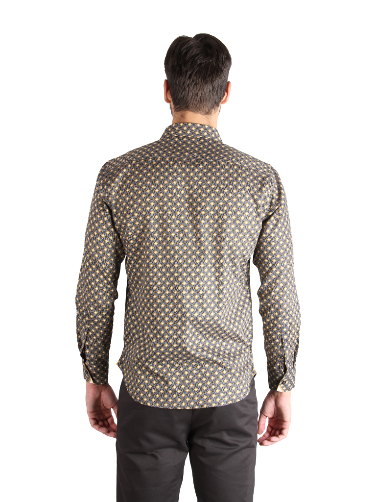 bright array shirt fit back image