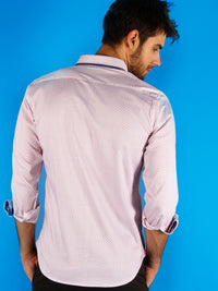 infinite spiral shirt model back image 