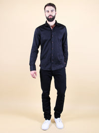 panther eyes shirt model walking image 