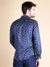 silver lining shirt model back image 